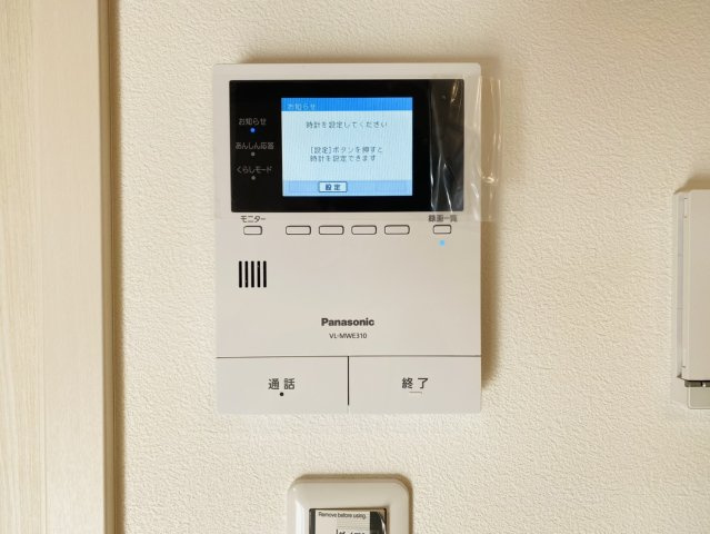 瑞穂市 別府（穂積駅） 2階建の防犯設備|TVモニターホン