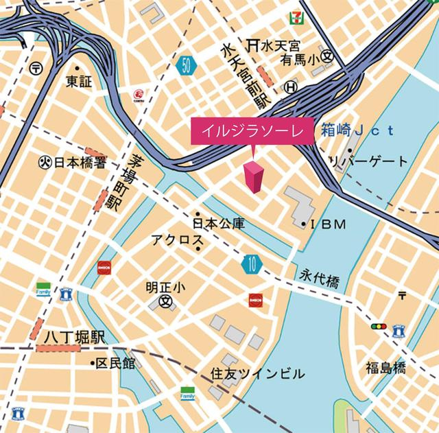 イル　ジラソーレの地図