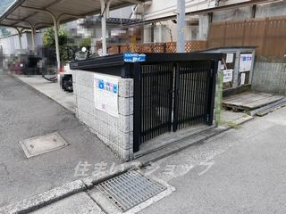 メゾン清水Ⅱの収納|便利な屋外物置