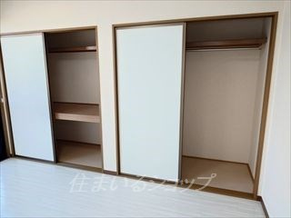 広島市安佐北区亀山１丁目のアパートの収納|クローゼットあり