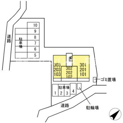 【区画図】 | サニーリヴＦ