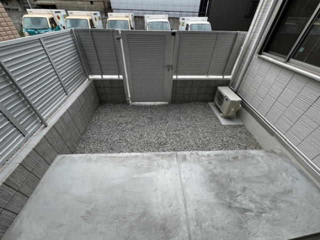 Clashist南住吉のバルコニー