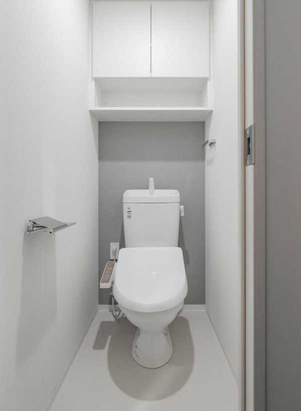 アジールコート三宿テラス　礼金0　ペット相談　新築のトイレ