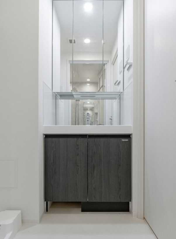 アジールコート三宿テラス　礼金0　ペット相談　新築の洗面所