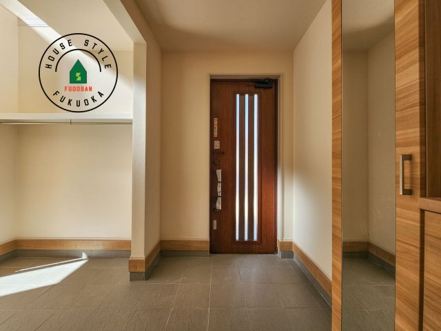 福岡市城南区東油山2丁目第1-2棟（1号棟）の防犯設備|二重ロックでしっかり防犯対策ができます。