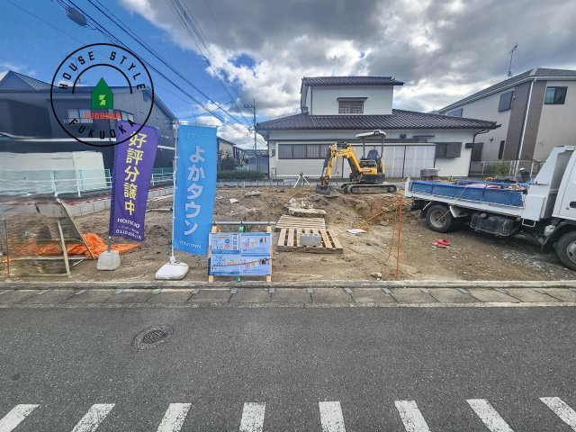 福岡市南区弥永2丁目第3-2棟（1号棟）の外観|デザイン性のある外観です。