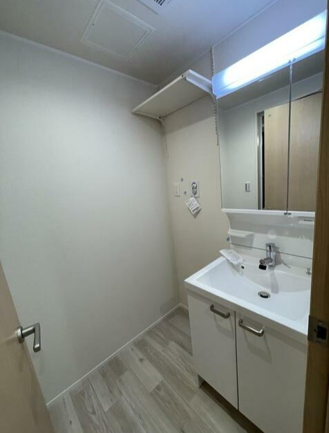 府中市小柳町１丁目の賃貸マンションの洗面所