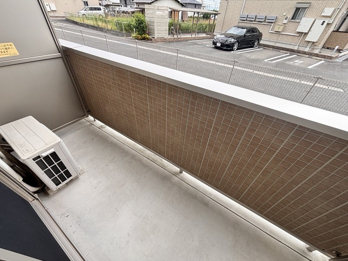 カーサステラⅡのバルコニー|陽当たり良好なバルコニーです♪