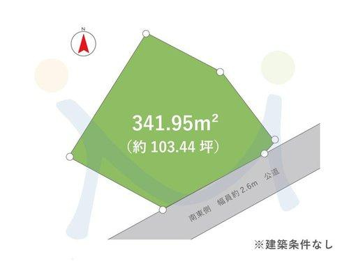 新潟市中央区有明台の区画図