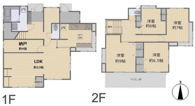 【間取り】 | ★仲介手数料無料★ 浜市港南区日野７丁目 | 仲介手数料無料！お問合せ下さい/080-7058-7312 