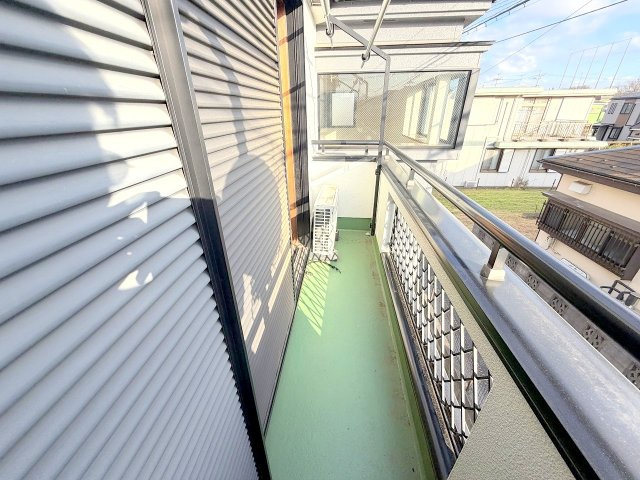 昭島市美堀町2丁目　中古戸建のバルコニー