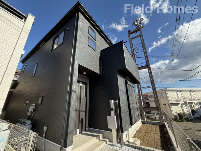 平塚市四之宮７丁目新築戸建て　9期1号棟の外観|外観施工例