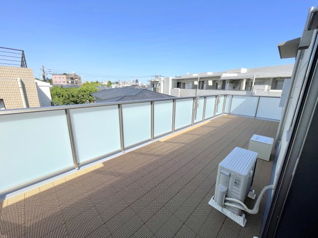ヘーベルメゾン阿佐ヶ谷のバルコニー|★広いルーフバルコニー★