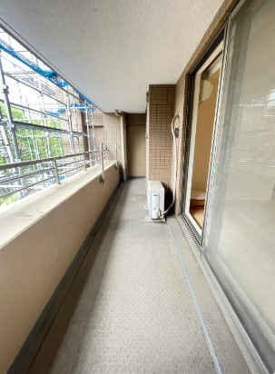 コスモ志村坂上パークビューのバルコニー