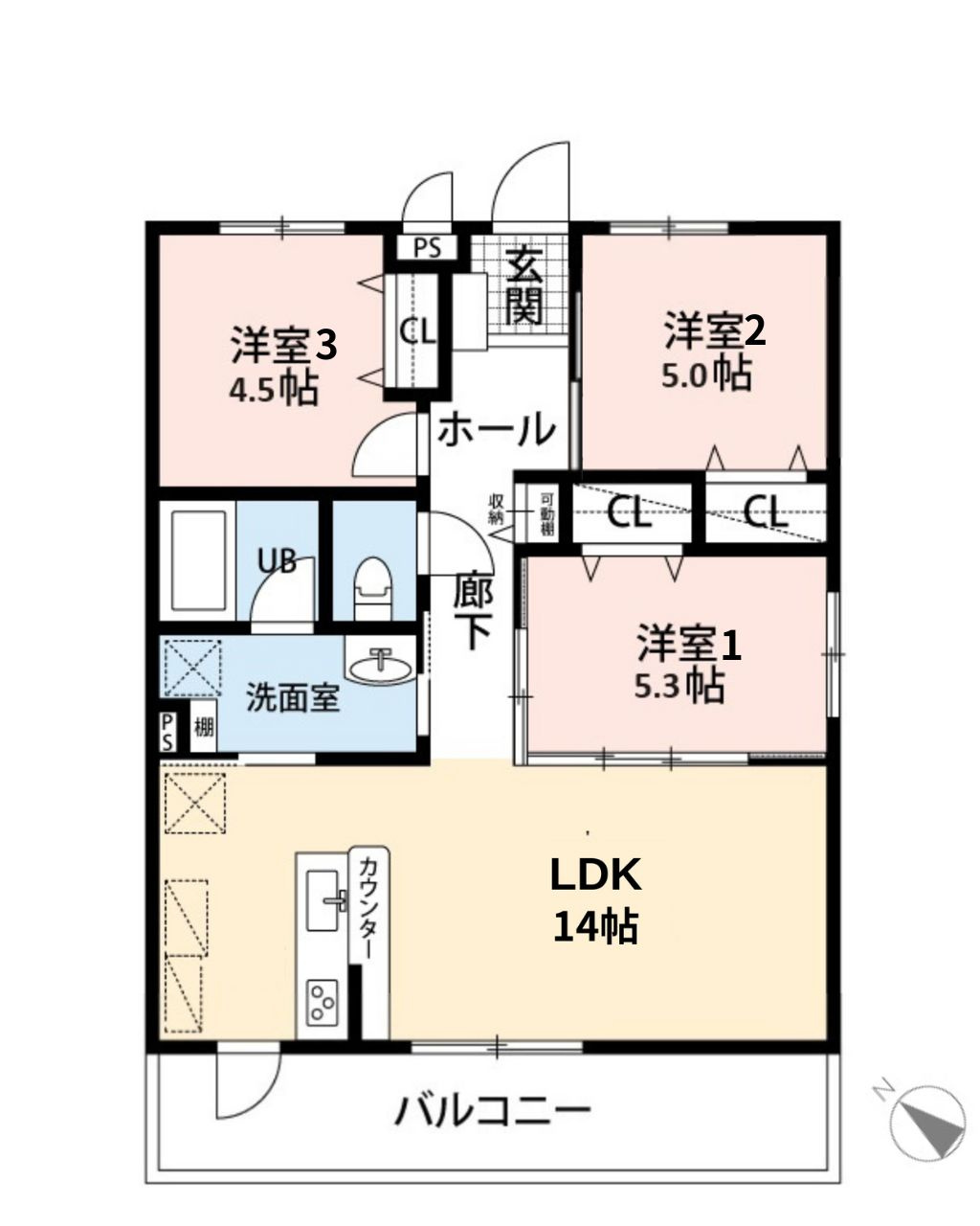 TREVO Avantの間取り