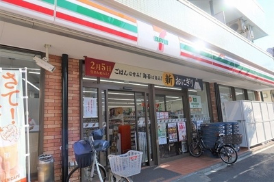 【周辺】 | ハローレジデンス元住吉 | コンビニ「セブンイレブン　川崎木月店まで505m」