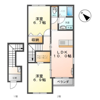 【間取り】 | ユニヴェール宮代