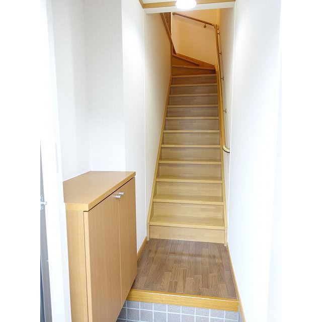 レフィナード　フロール　エフの玄関