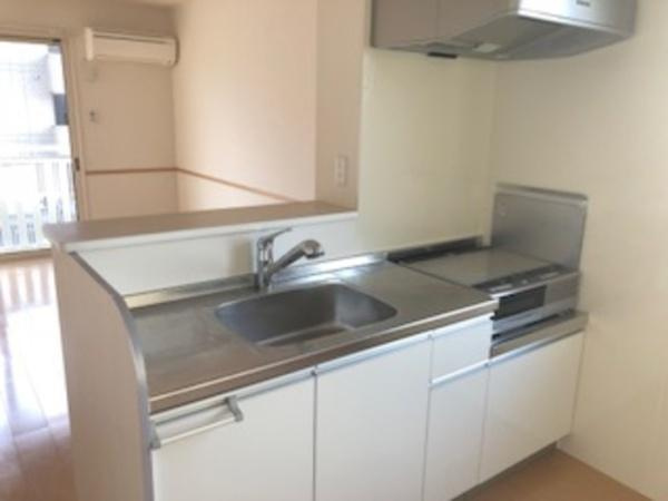 アヴァンツァーレ　A棟のキッチン