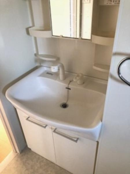 アヴァンツァーレ　A棟の洗面所