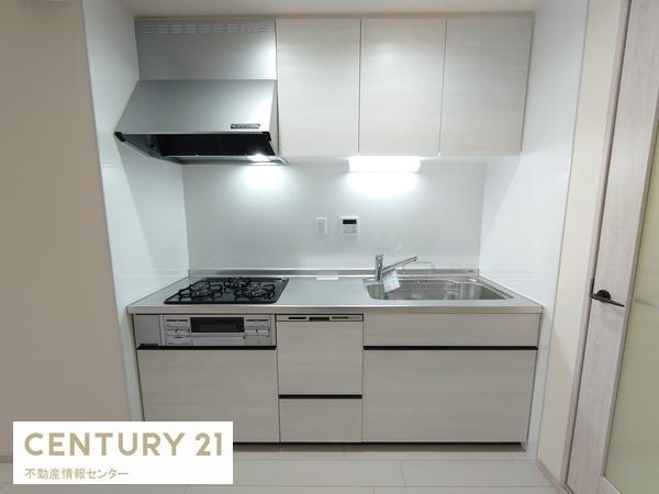 【キッチン】 | 難波スカイハイツ | 室内リフォーム済（令和７年５月実施）