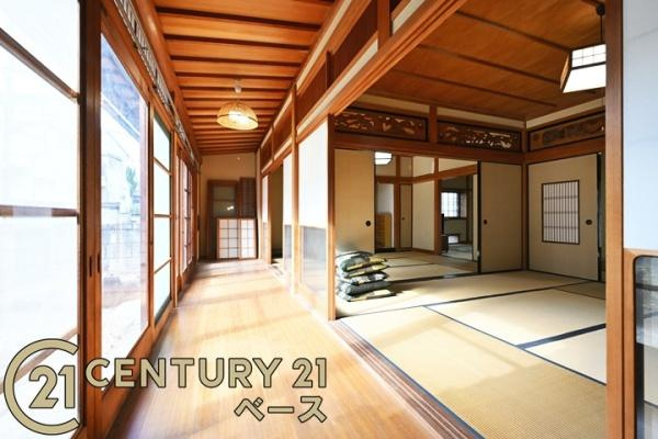 香芝市穴虫の中古一戸建の内装|■現地撮影写真■こちらは広緑なっております。
