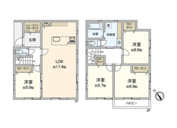 横浜市港北区新吉田東１丁目の新築一戸建