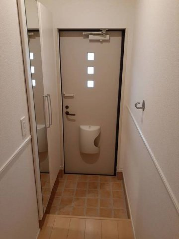 ドリームハイツＤの玄関