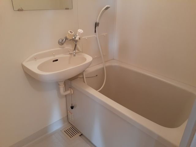 ロマニーカルベＤの浴室