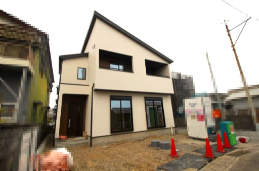 土佐市高岡町甲　新築戸建  1号棟【太陽光発電システム　8.37kw】の外観|4LDK