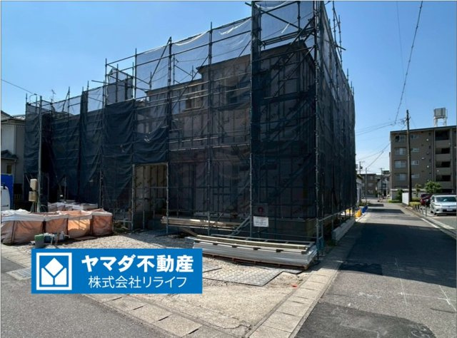 【商談中】新築戸建　一宮市木曽川町5期　全4区画分譲の外観|「現地（2026年5月19日）撮影」　
■外観写真　
■ヤマダ不動産　株式会社リライフ　