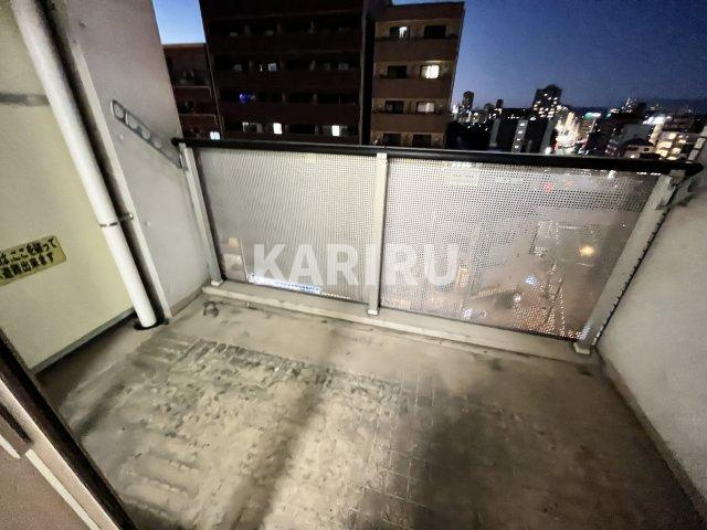 グランドステージ大阪城北のバルコニー