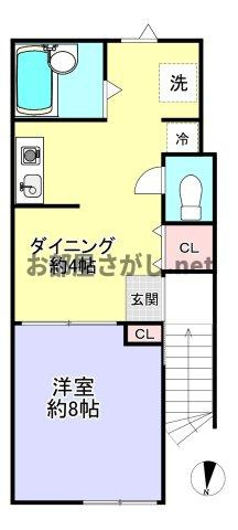 メゾンサイトウ8の間取り