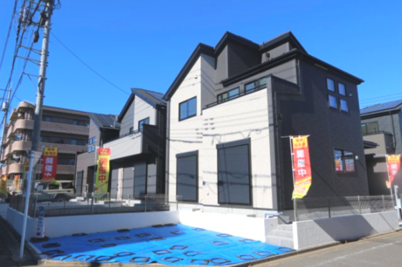 【GRAFARE　ZEH水準仕様】小平市栄町７期の外観|小平市初の複合施設・再開発駅で注目度UP中♪