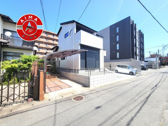 古賀市天神4丁目第3-1棟（1号棟）の外観|デザイン性のある外観です。