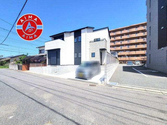 古賀市天神4丁目第3-1棟（1号棟）の前面道路含む現地写真|見学の時間などお気軽にお問い合わせ下さい。
