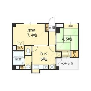 フロンステージ芦屋の間取り