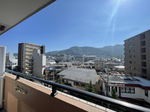 【改装プラン】ルーフバルコニー付角住戸◆床暖房付◆地下鉄椥辻駅徒歩３分◆イーグルコート椥辻十条の展望|物件からの展望