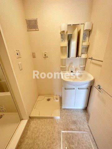 ウエストサイドスクエアの洗面所|忙しい朝には欠かせない洗面所です