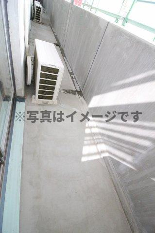 （仮称）都城年見町Hマンションのバルコニー|バルコニー付きです