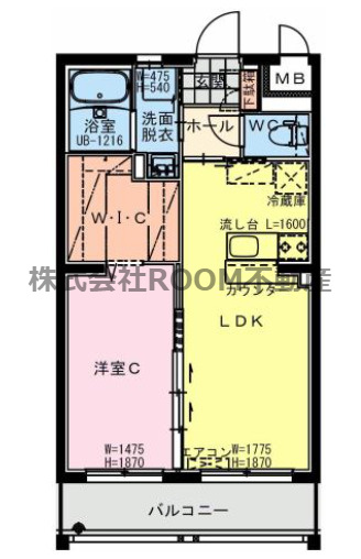 （仮称）都城年見町Hマンションの間取り