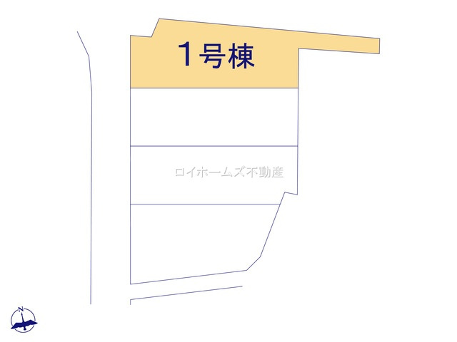【区画図】 | 名古屋市中川区吉津３丁目1530『仲介料無料』新築戸建て | 1号棟