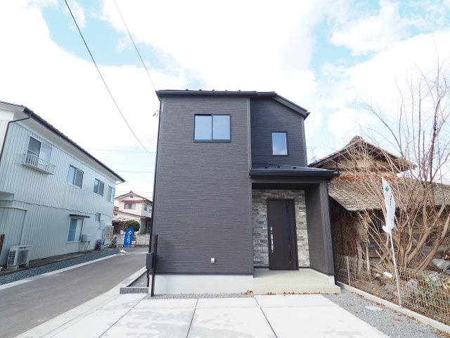 【外観】 | Blooming　Garden　伊達市梁川町中久保　１号棟 | ★内覧予約で新米4kg★