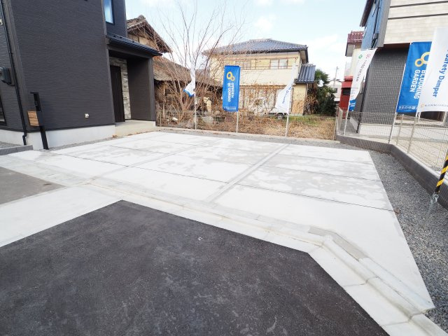 【駐車場】 | Blooming　Garden　伊達市梁川町中久保　１号棟 | ★内覧予約で新米4kg★