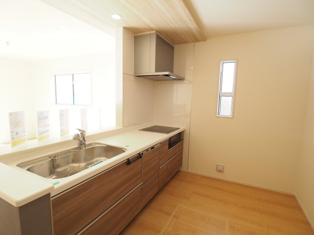 【キッチン】 | Blooming　Garden　伊達市梁川町中久保　２号棟 | ★内覧予約で新米4kg★