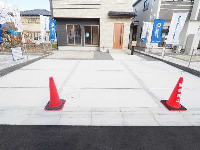 【駐車場】 | Blooming　Garden　伊達市梁川町中久保　２号棟 | ★内覧予約で新米4kg★