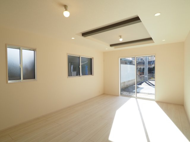 【居間・リビング】 | Blooming　Garden　伊達市梁川町中久保　３号棟 | ★内覧予約で新米4kg★