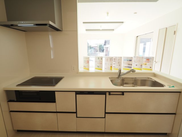 【キッチン】 | Blooming　Garden　伊達市梁川町中久保　３号棟 | ★内覧予約で新米4kg★