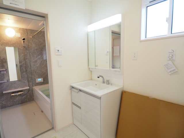 【独立洗面台】 | Blooming　Garden　伊達市梁川町中久保　３号棟 | ★内覧予約で新米4kg★