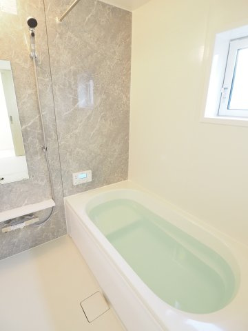 【浴室】 | Blooming　Garden　伊達市梁川町中久保　３号棟 | ★内覧予約で新米4kg★